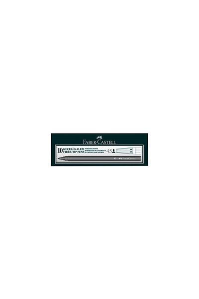 qitap Faber - Castell Felt Tip Pen Black 10 Pack