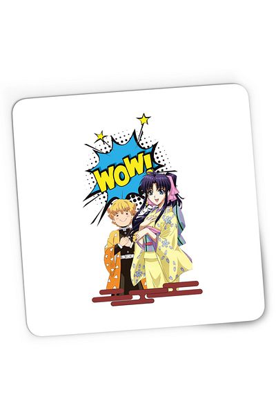 OEM Mousepad Gaming Rurouni Kenshin Zenitsu Love Kaori Himura, 21x19 cm