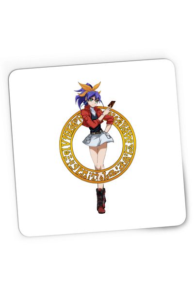 OEM Mousepad Gaming Yu Gi Oh Anime Serena Magic Girl Player, 21x19 cm