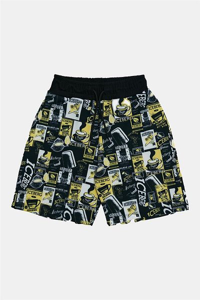 Iceberg Boy Black Shorts