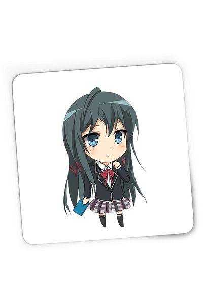 OEM Mousepad Gaming OreGairu Yukino Scoala Anime Manga Love, 21x19 cm