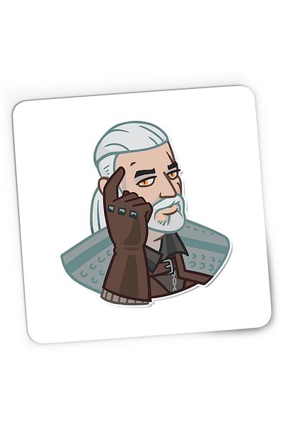 OEM Mousepad Gaming The Witcher Geralt of Rivia Epic Games Fortnite, 21x19 cm