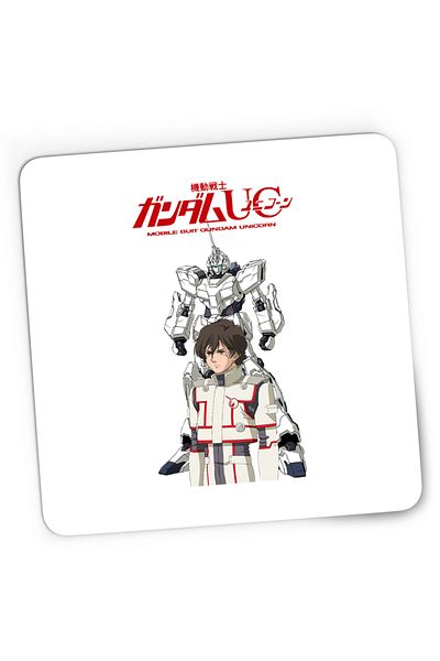 OEM Mousepad Gaming dam Mobile Suit Unicorn, 21x19 cm