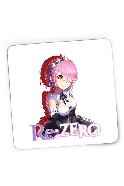 OEM Mousepad Gaming Re Zero RAM Maiden Strongest Sister Demon Otaku Japan, 21x19 cm