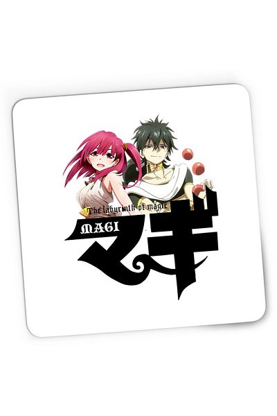 OEM Mousepad Gaming Magi The Labyrinth of Magic Morgiana Judar Red Balls, 21x19 cm