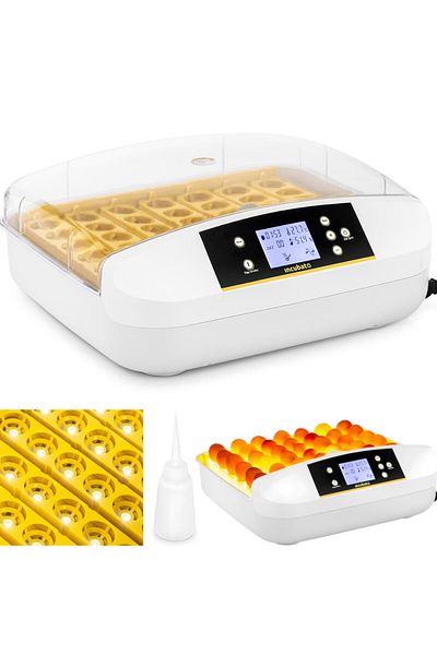 shumee Incubator pentru 42 de ouă de găină 90 W + ovoscop