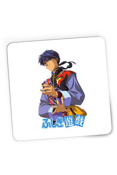 OEM Mousepad Gaming Fushigi Yuugi Tamahome Japan Vintage Anime, 21x19 cm