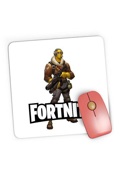 OEM Mousepad Gaming Fortnite Mask Male Arena Zone Gameplay Pro, 21x19 cm