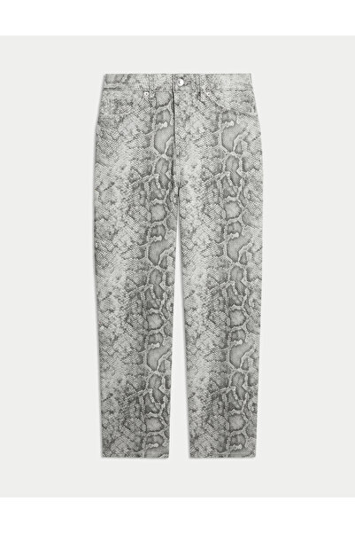 Marks & Spencer Hayvan Desenli Straight Leg Jean