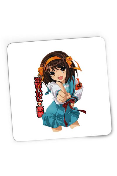 OEM Gaming Mousepad Haruhi Suzumiya Energetic Anime Supernatural, 21x19 cm