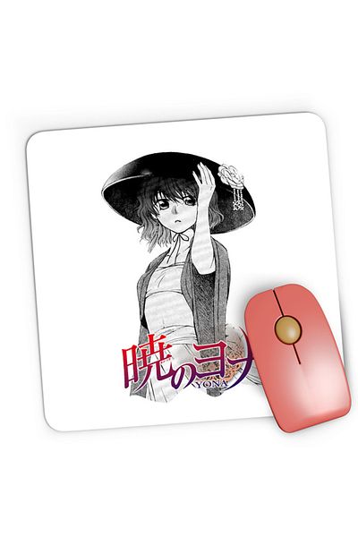 OEM Mousepad Gaming Yona of the Dawn Manga Animeuri Hat Flower Yona, 21x19 cm