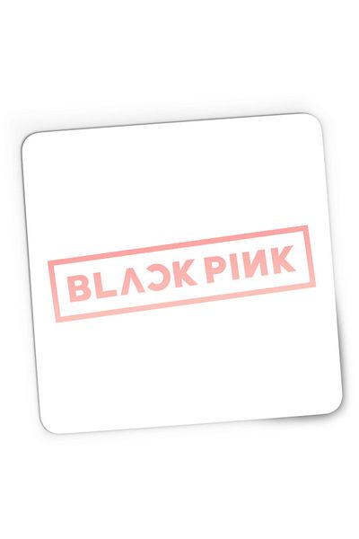 OEM Mousepad Gaming Blackpink In Your Area Logo Motto K-Pop, 21x19 cm