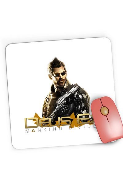 OEM Mousepad Gaming Deus Ex Mankind Divided Human Revolution, 21x19 cm