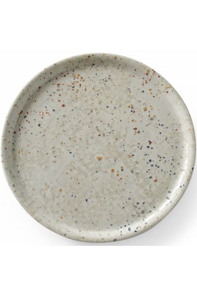 shumee Talerz do pizzy z porcelany Drops Collection śr. 33 cm - zestaw 6 szt.