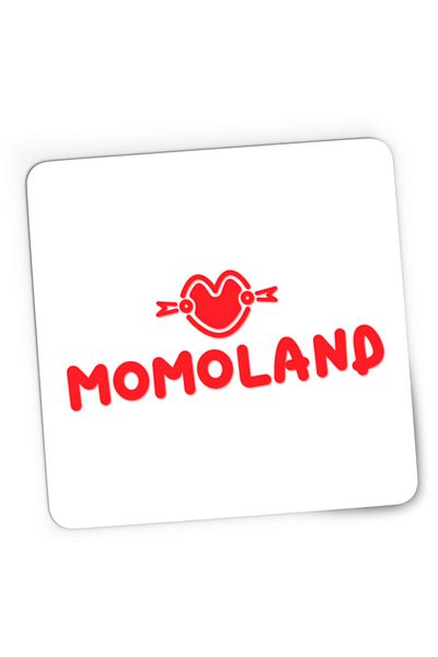 OEM Mousepad Gaming Momoland Logo K-Pop Popular Idols Beautiful Korea, 21x19 cm