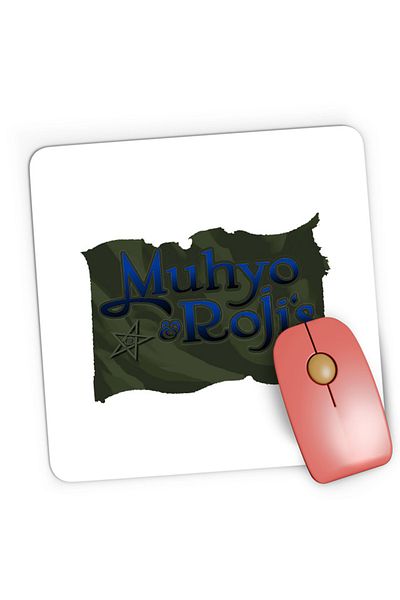 OEM Mousepad Gaming Muhyo Roji Logo Fantasy Shounen Yoshiyuki Nishi, 21x19 cm