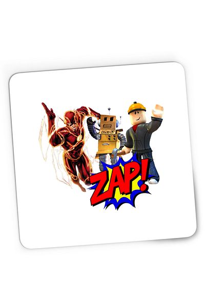 OEM Mousepad Gaming The Flash Roblox Studio Platforme Desene, 21x19 cm