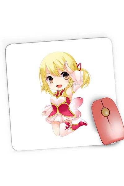 OEM Mousepad Gaming Fairy Tail Love Story Valentine Day Anime, 21x19 cm