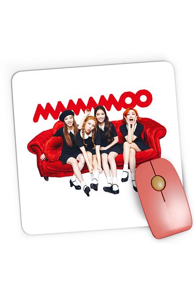OEM Mousepad Gaming Mamamoo Sofa Student Concept Photo Idol K-Pop, 21x19 cm