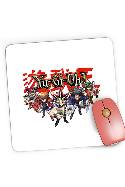 OEM Mousepad Gaming Yu Gi Oh Yusei Fudo Jaden All Dream Team, 21x19 cm