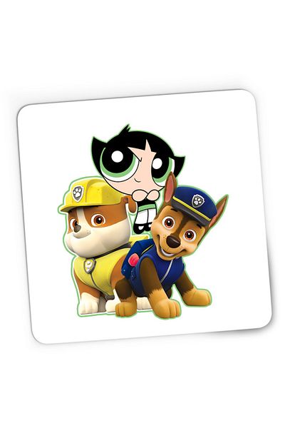 OEM Mousepad Gaming Paw Patrol Buttercup Powerpuff Girls Police Pup, 21x19 cm