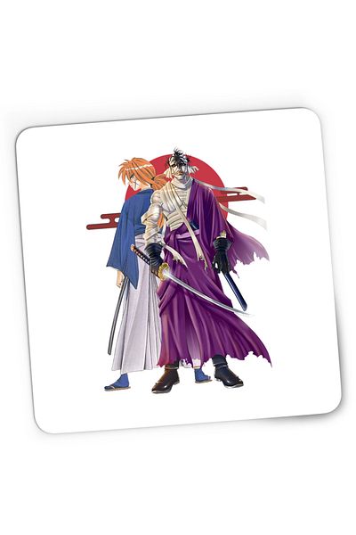 OEM Mousepad Gaming Rurouni Kenshin Anime Top Antagonist, 21x19 cm