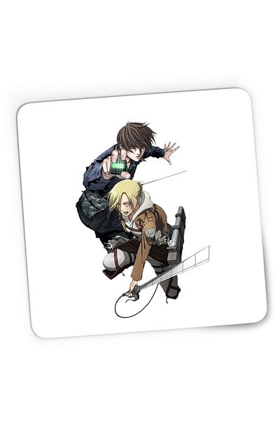 OEM Mousepad Gaming Btooom! Sakamoto Ryouta AOT Annie Fight Monsters Sci-fi Cosplay, 21x19 cm