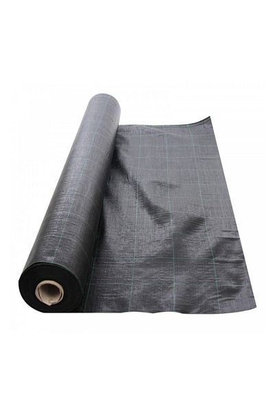 PROCART Agrotextile film, weed control, UV filter, 1.1x50 m, 50 fixing nails, polyethylene, black