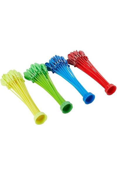 FLYME Set 1555 water balloons, quick filling, self-sealing, Magic Balloons, Flyme, Plastic, Multicolor