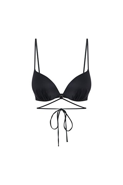 ESOTIQ Super Push-Up Bikini Top Wired Bra with Removable Front Decollete Straps | Gabrielle