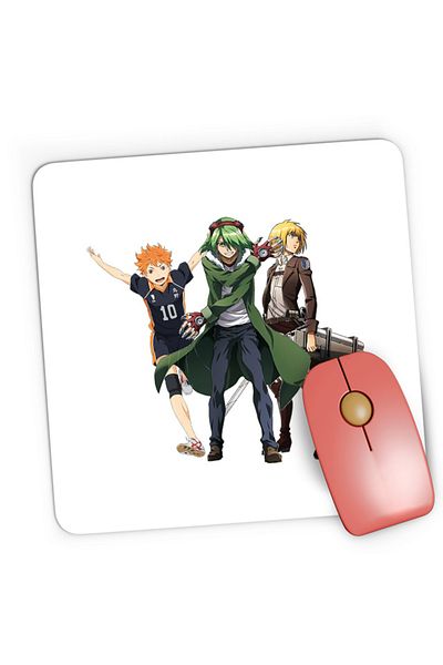 OEM Mousepad Gaming Akame ga Kill Lubbock Takahiro Spider Anime Gore, 21x19 cm