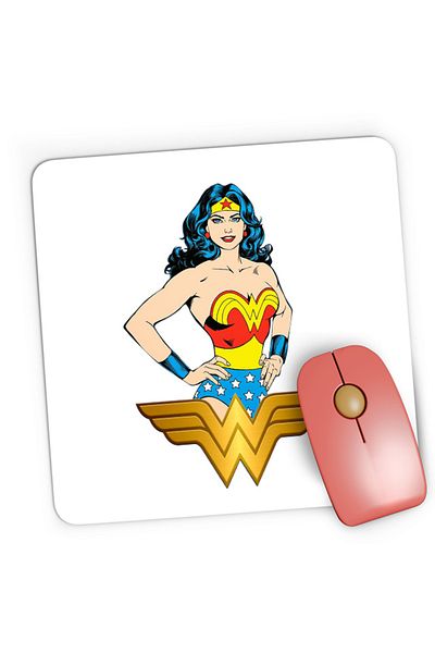 OEM Mousepad Gaming Wonder Woman Symbol Adventure Help Psychology, 21x19 cm