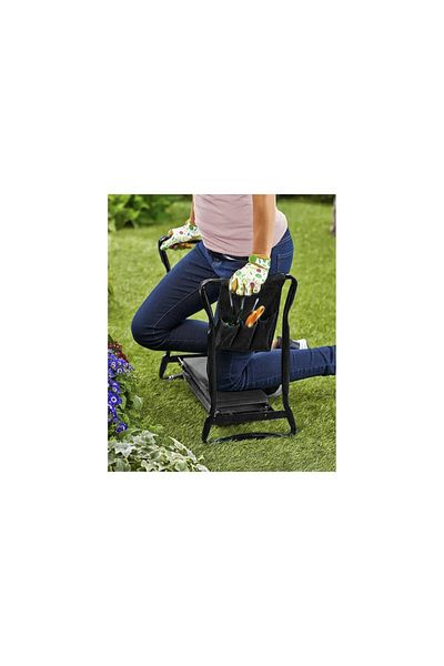 Gardlov Folding garden chair, kneeler and bench, tool organizer, maximum 120 kg, EVA foam