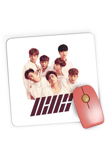 OEM Mousepad Gaming iKon Koo Jun-hoe Jinhwan Song Yunhyeong Cosplay Comeback, 21x19 cm