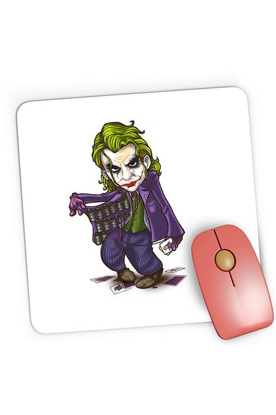 OEM Mousepad Gaming Joker Ace Cards Chibi Cool, 21x19 cm