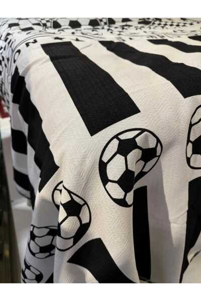 KIZILELMADA Fan Themed Single Pique and Sheet Set – 160X240 cm | 100% Cotton