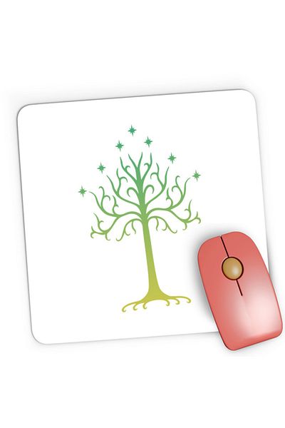 OEM Mousepad Gaming Lord of the Rings Tree Life Huge Magical Strong Life, 21x19 cm