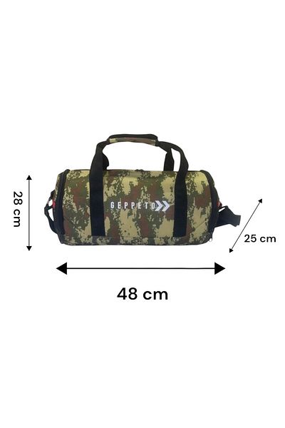 mygeppetobag Unisex, Hanging, Travel, Daily, Fitness Cylinder Sports Bag, Shoe Net Gift