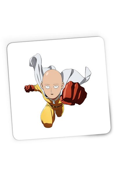OEM Mousepad Gaming One-Punch Man Fly Costume Exercice Music, 21x19 cm