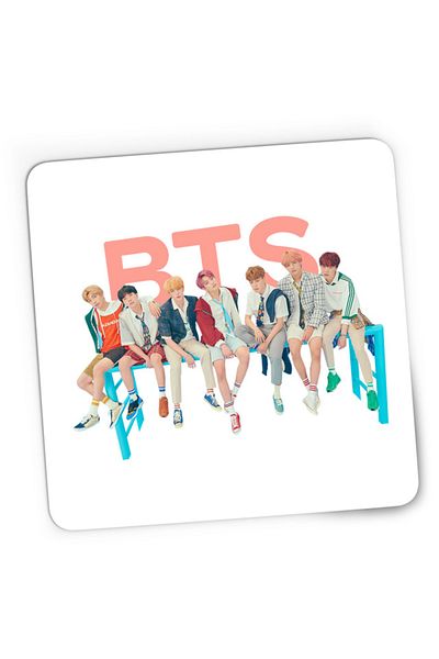 OEM Mousepad Gaming BTS All Members DNA Era Debut World Wide, 21x19 cm