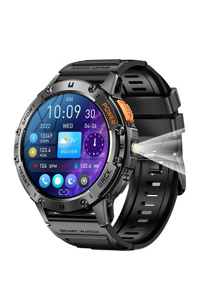 OEM TWINKLER® Smartwatch, 1.43” AMOLED Screen, Bluetooth 5.2 Calls, Multiple Monitoring