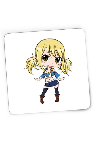 OEM Mousepad Gaming Fairy Tail Lucy Heartfilia Amelia Cartoon, 21x19 cm