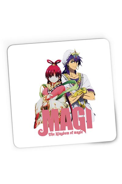 OEM Mousepad Gaming Magi The Labyrinth of Magic Kougyoku Queen Sinbad Cool, 21x19 cm