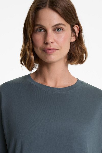 Oysho Short sleeve cotton blend T-shirt
