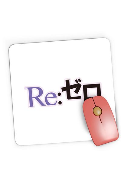 OEM Mousepad Gaming Re Zero Logo Fantasy Drama Isekai Fortnite, 21x19 cm