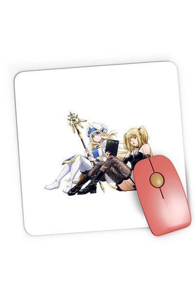 OEM Mousepad Gaming Goblin Slayer Onna Shinkan Death Note Misa Amane, 21x19 cm