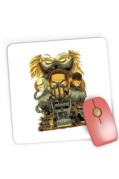 OEM Mousepad Gaming Mad Max Post Apocaliptic Mel Gibson Societal Collapse, 21x19 cm
