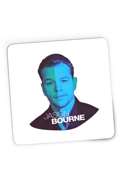 OEM Mousepad Gaming Bourne Portret Cool Men Detective Police, 21x19 cm
