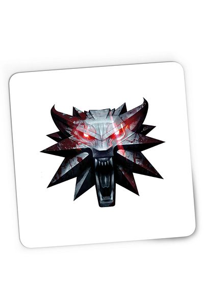 OEM Mousepad Gaming The Witcher Hunter Video Card Game Wolf Shadow, 21x19 cm