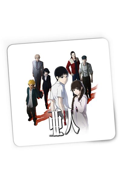 OEM Mousepad Gaming Ajin Main Group Seinen Manga Anime Otaku, 21x19 cm